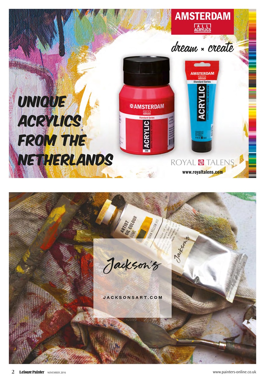Leisure Painter & The Artist Preview Pages
