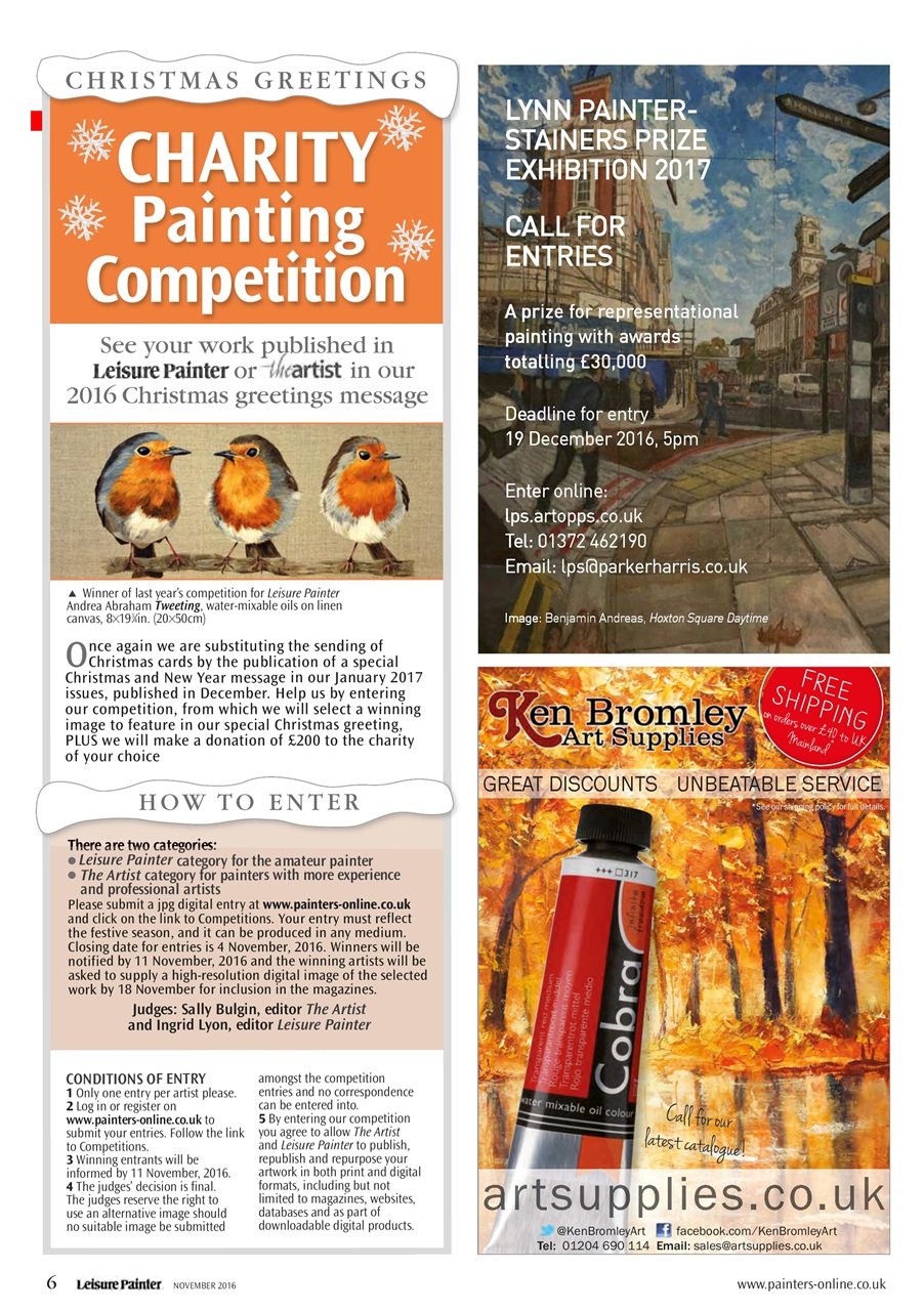 Leisure Painter & The Artist Preview Pages