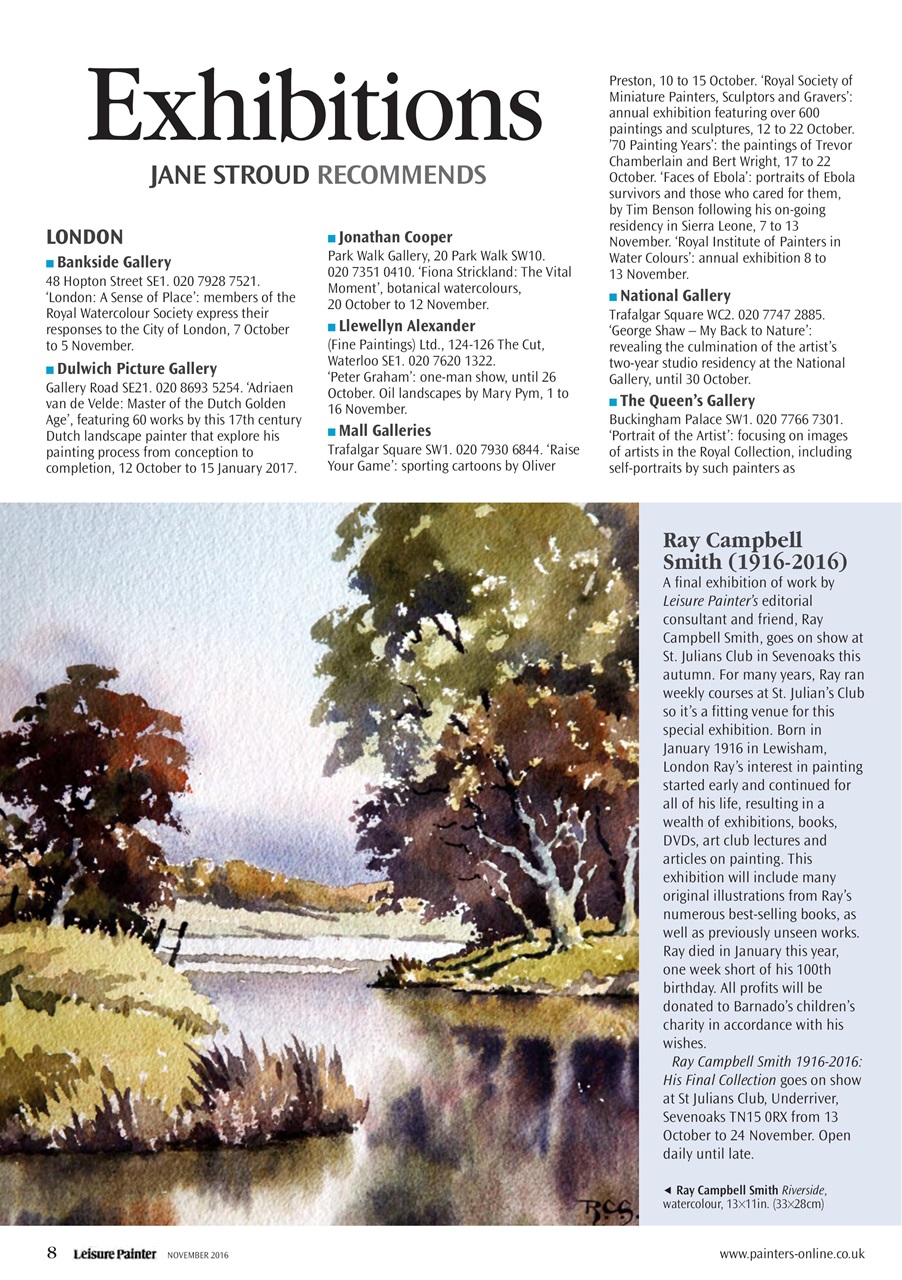 Leisure Painter & The Artist Preview Pages