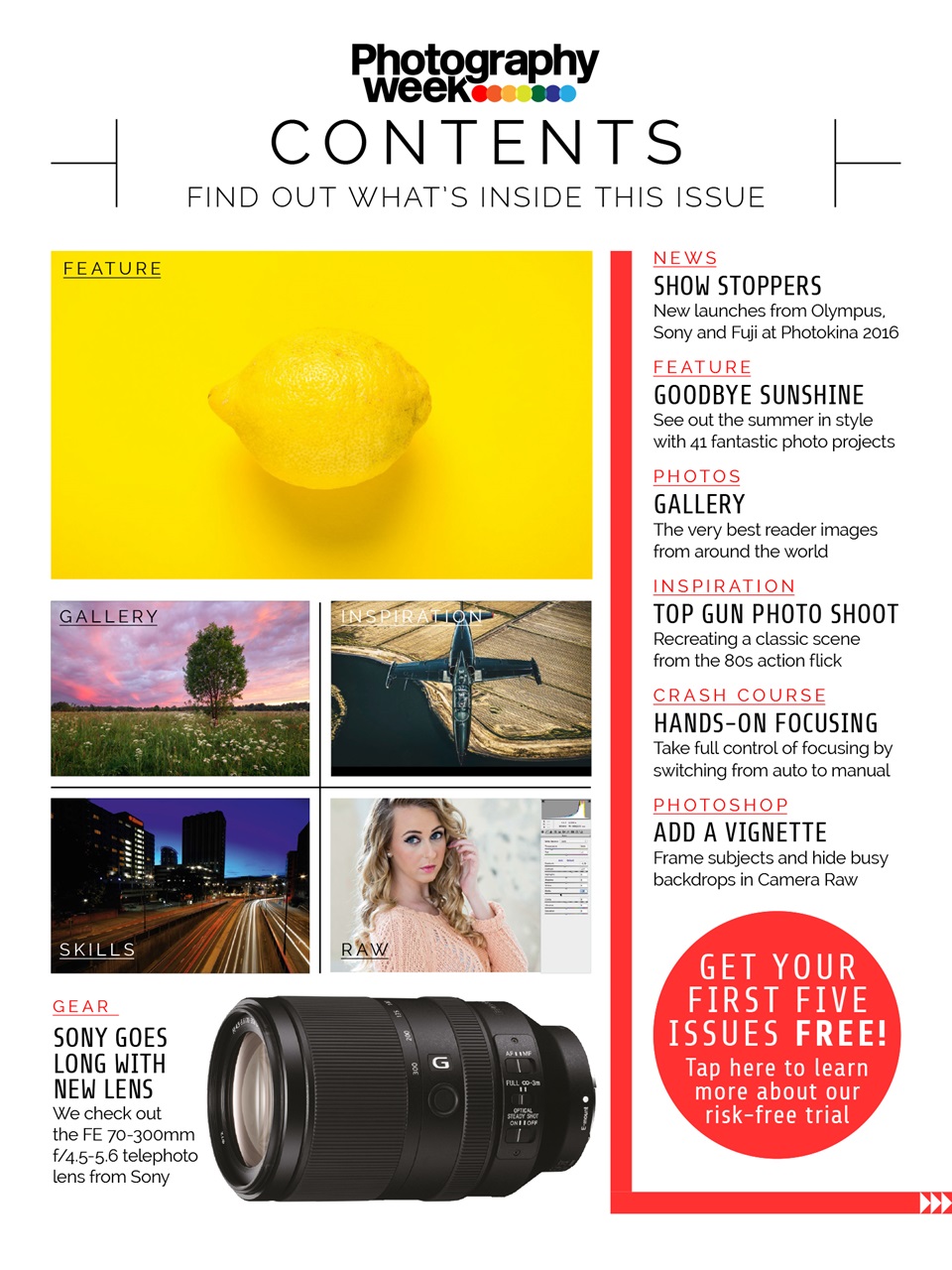 Photography Week Preview Pages