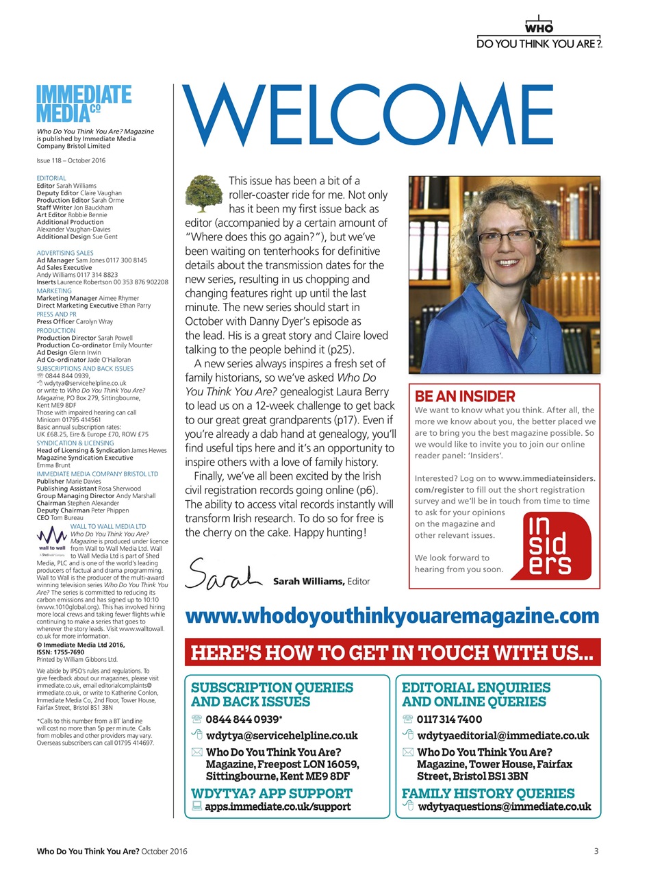 Who Do You Think You Are? Preview Pages