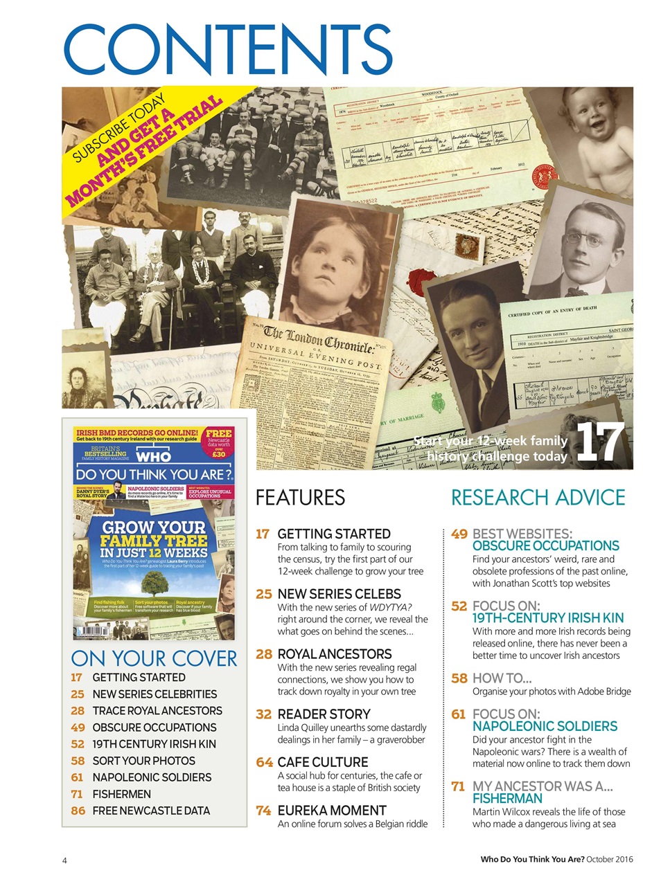 Who Do You Think You Are? Preview Pages