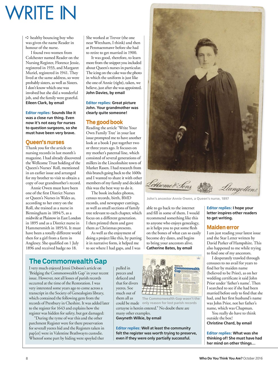 Who Do You Think You Are? Preview Pages