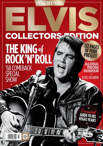 Vintage Rock issue Vintage Rock Presents Elvis