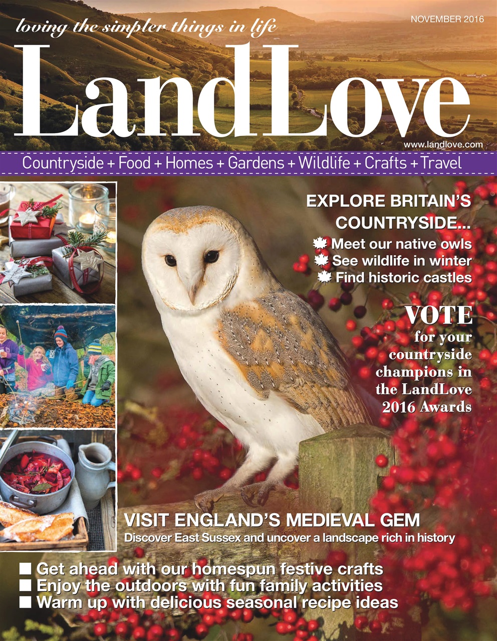 LandLove Magazine Preview Pages