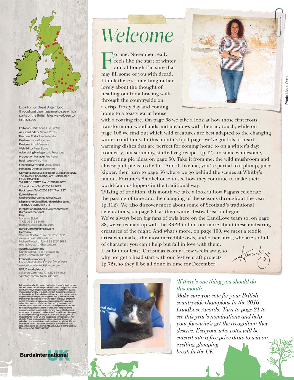 LandLove Magazine Preview Pages