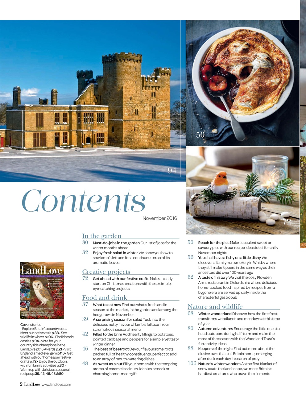 LandLove Magazine Preview Pages