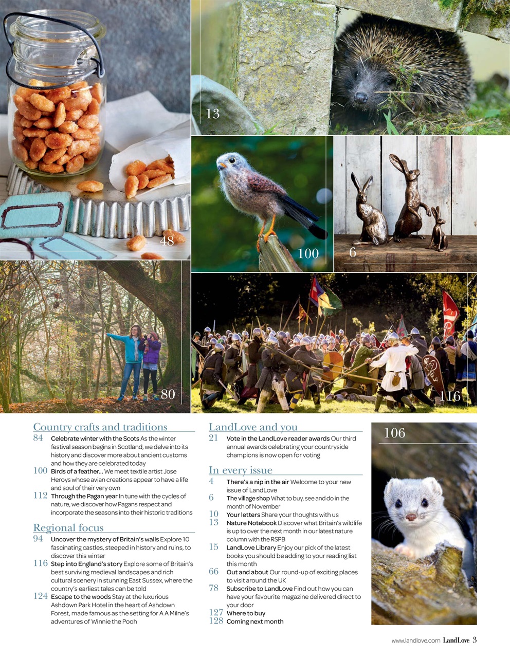 LandLove Magazine Preview Pages