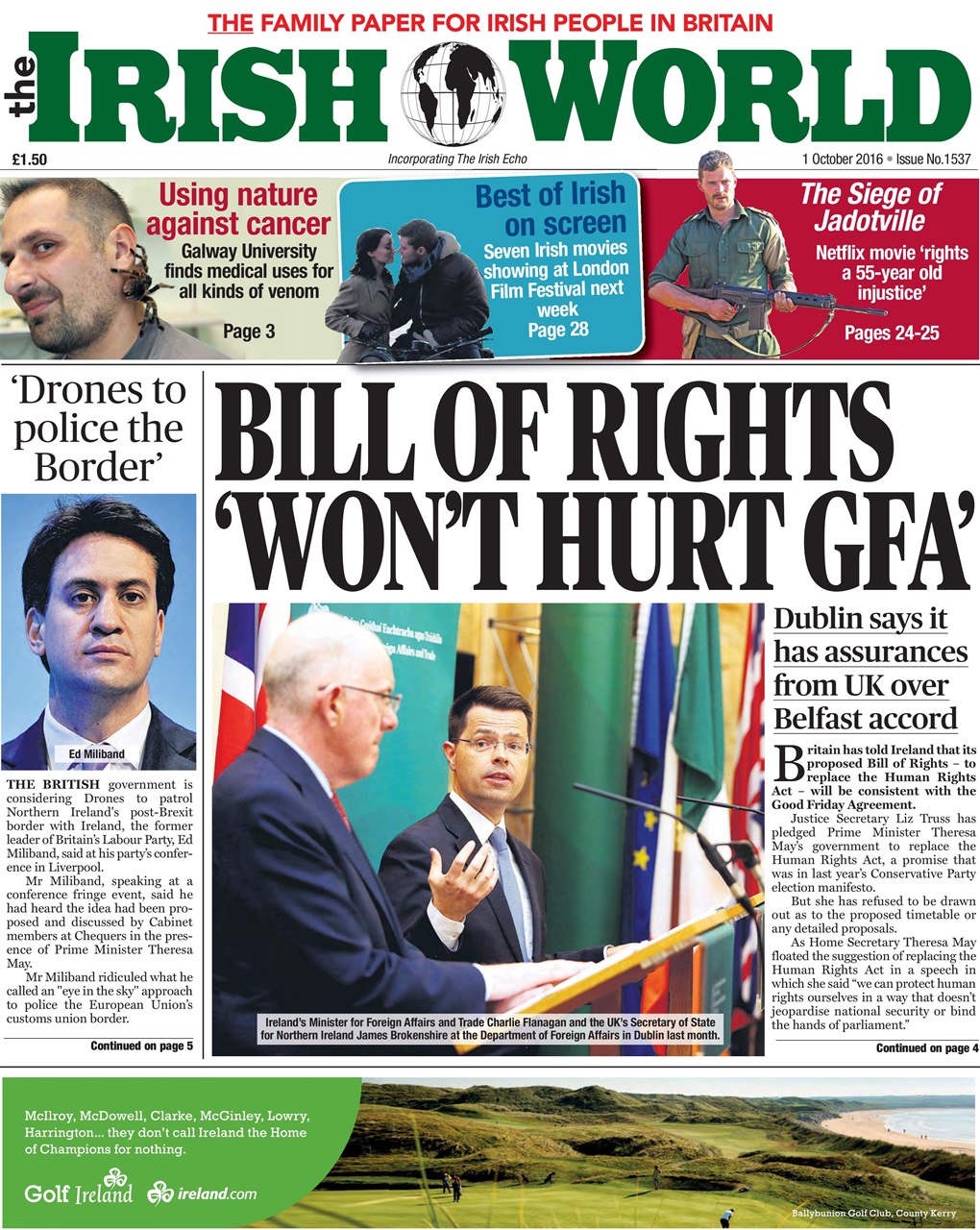 Irish World Preview Pages