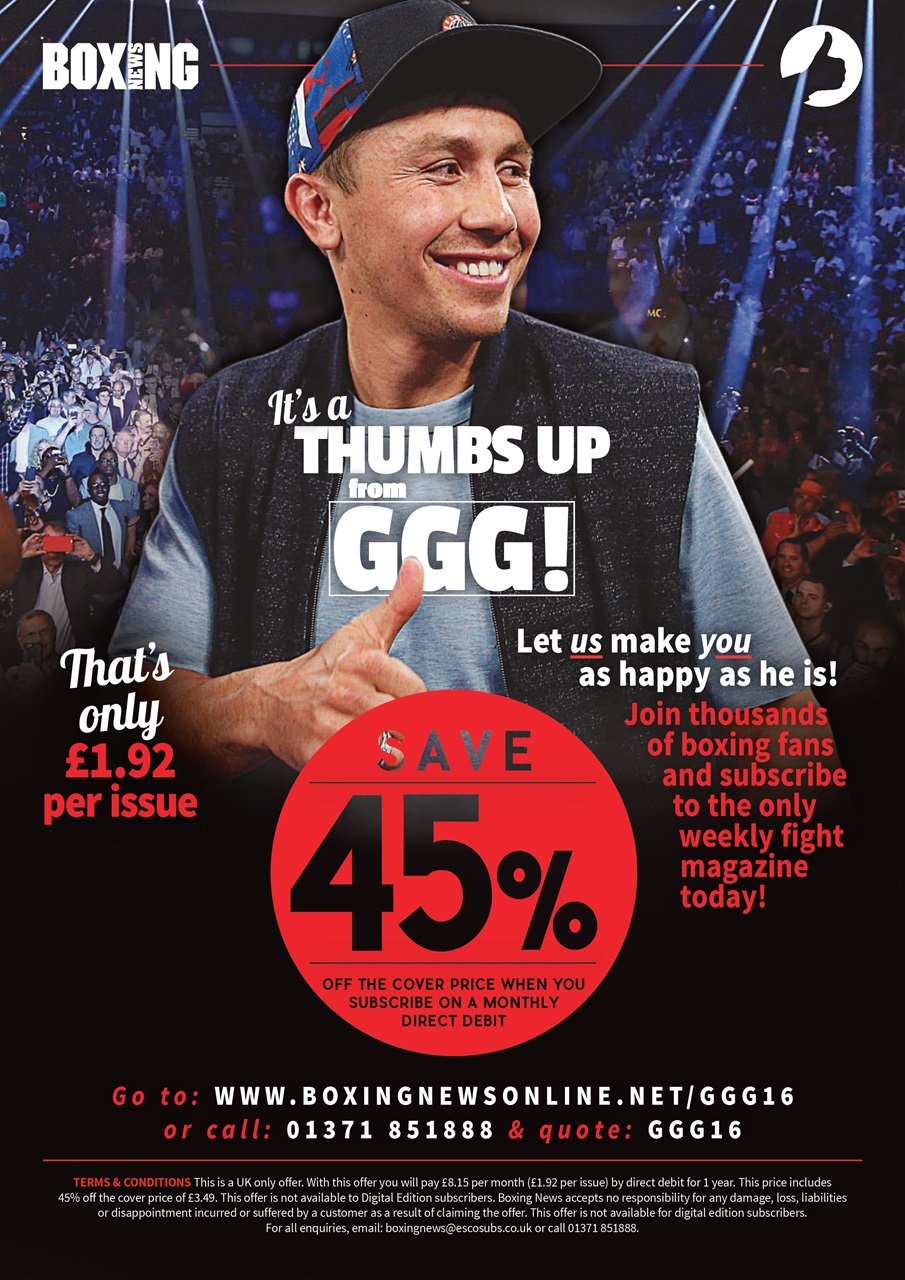 Boxing News Preview Pages