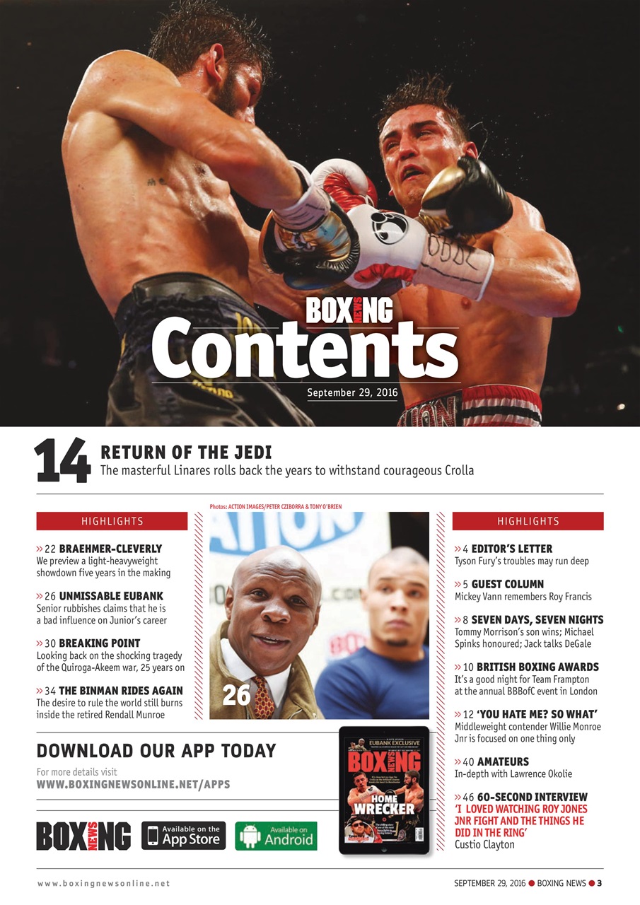 Boxing News Preview Pages