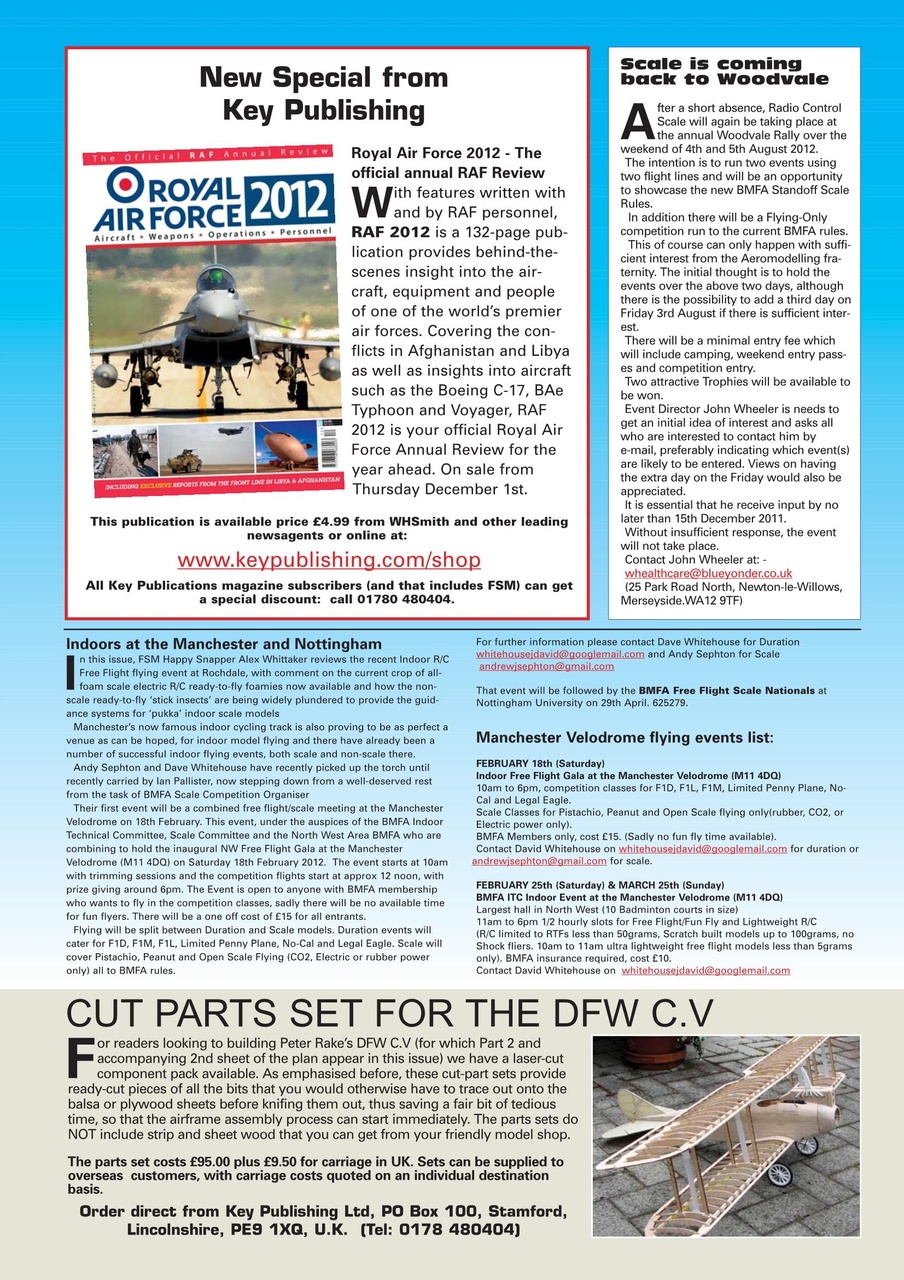 Flying Scale Models Preview Pages