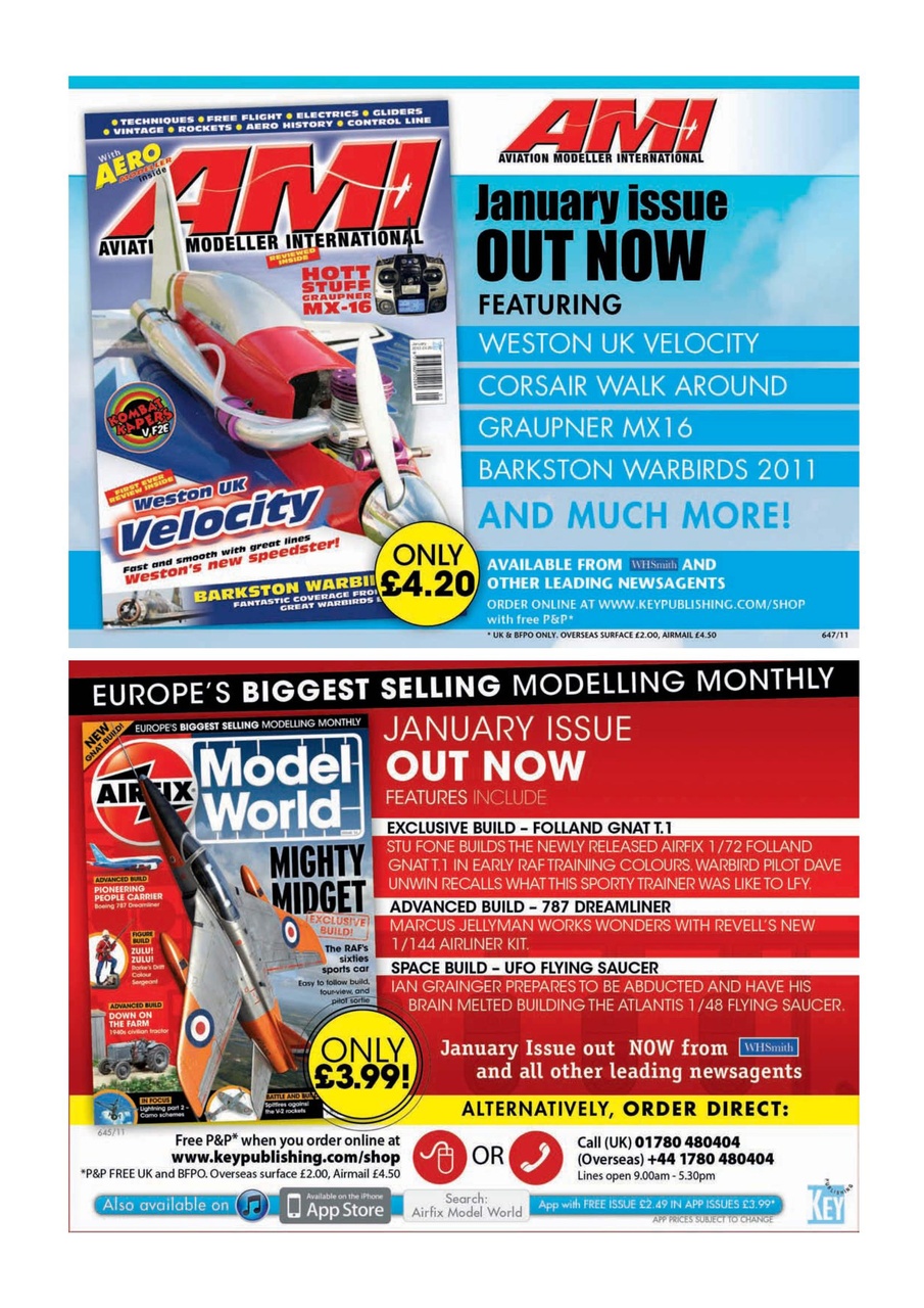 Flying Scale Models Preview Pages