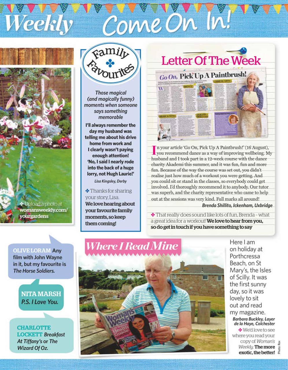 Woman's Weekly Preview Pages