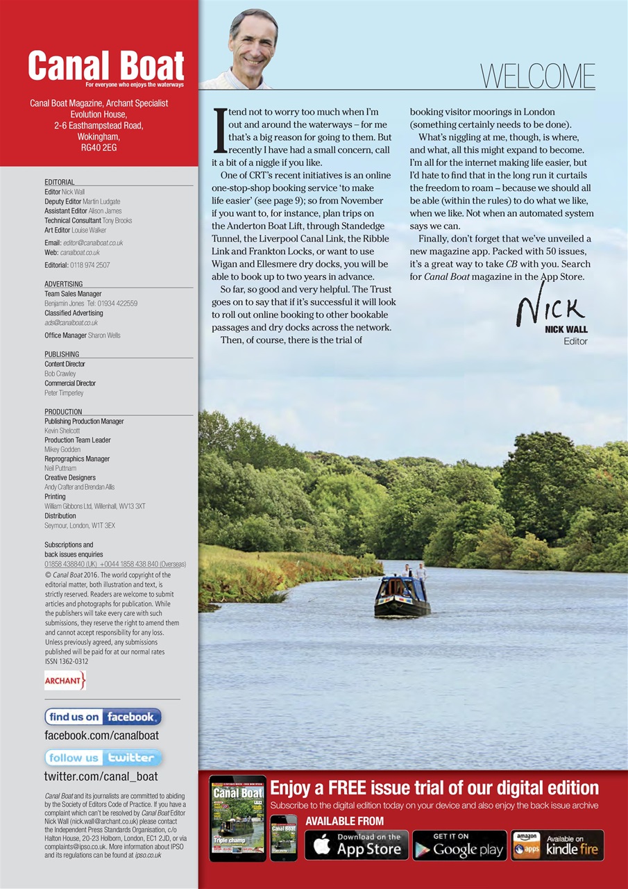 Canal Boat Preview Pages