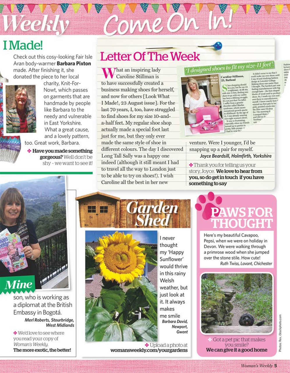 Woman's Weekly Preview Pages