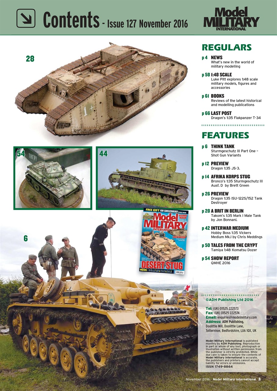 Model Military International Preview Pages