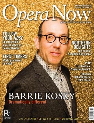 Opera Now issue October 2016