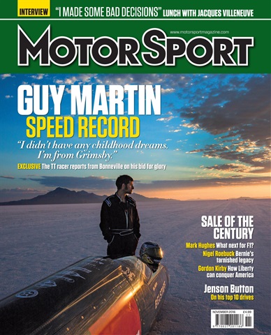 Motor Sport Magazine issue November 2016