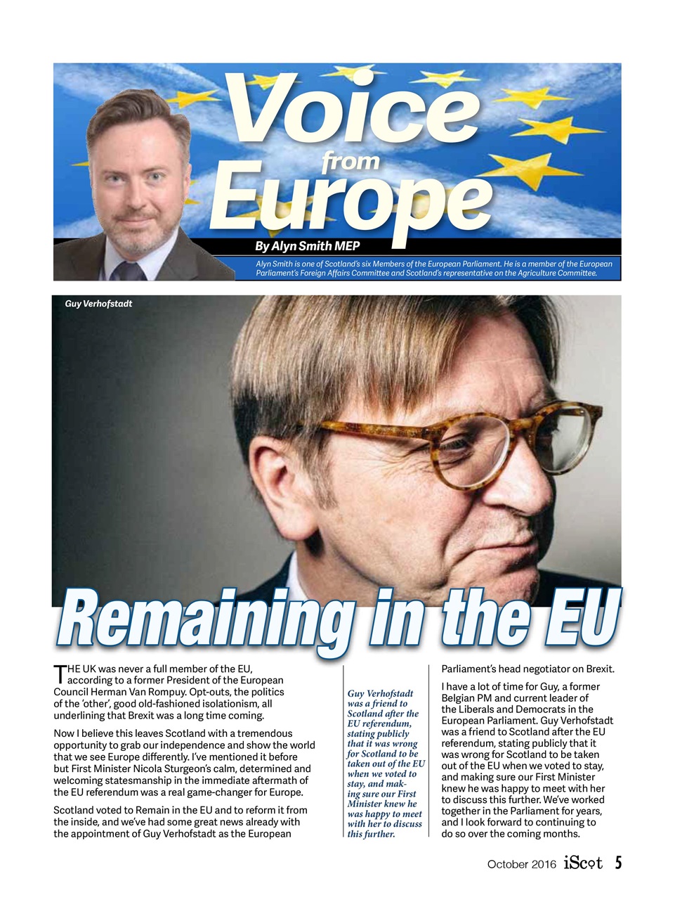 iScot Magazine Preview Pages