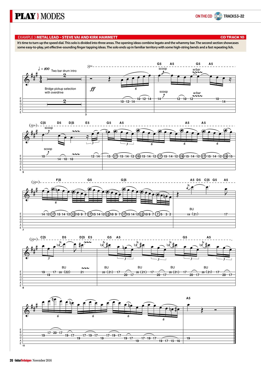 Guitar Techniques Preview Pages