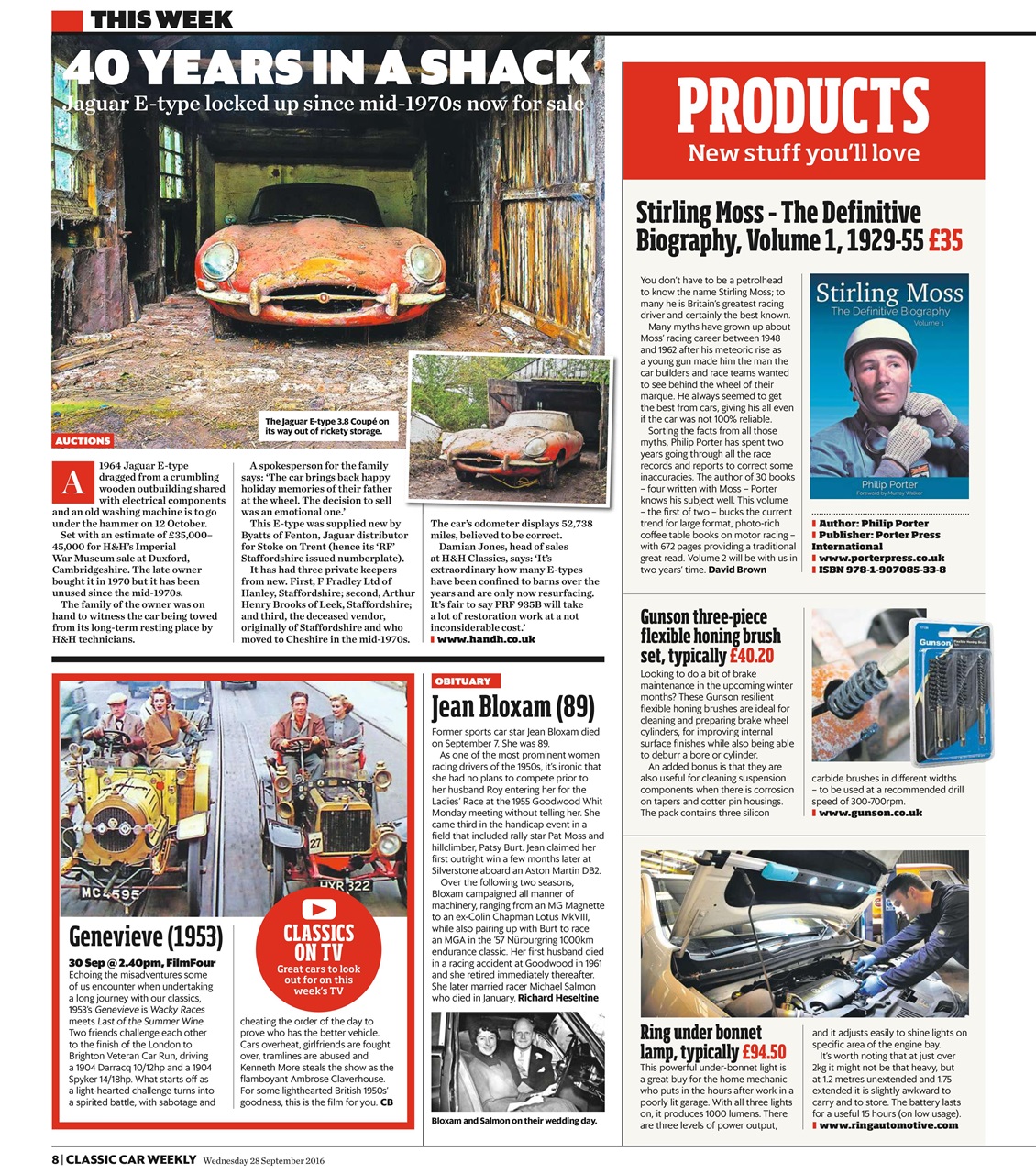 Classic Car Weekly Preview Pages