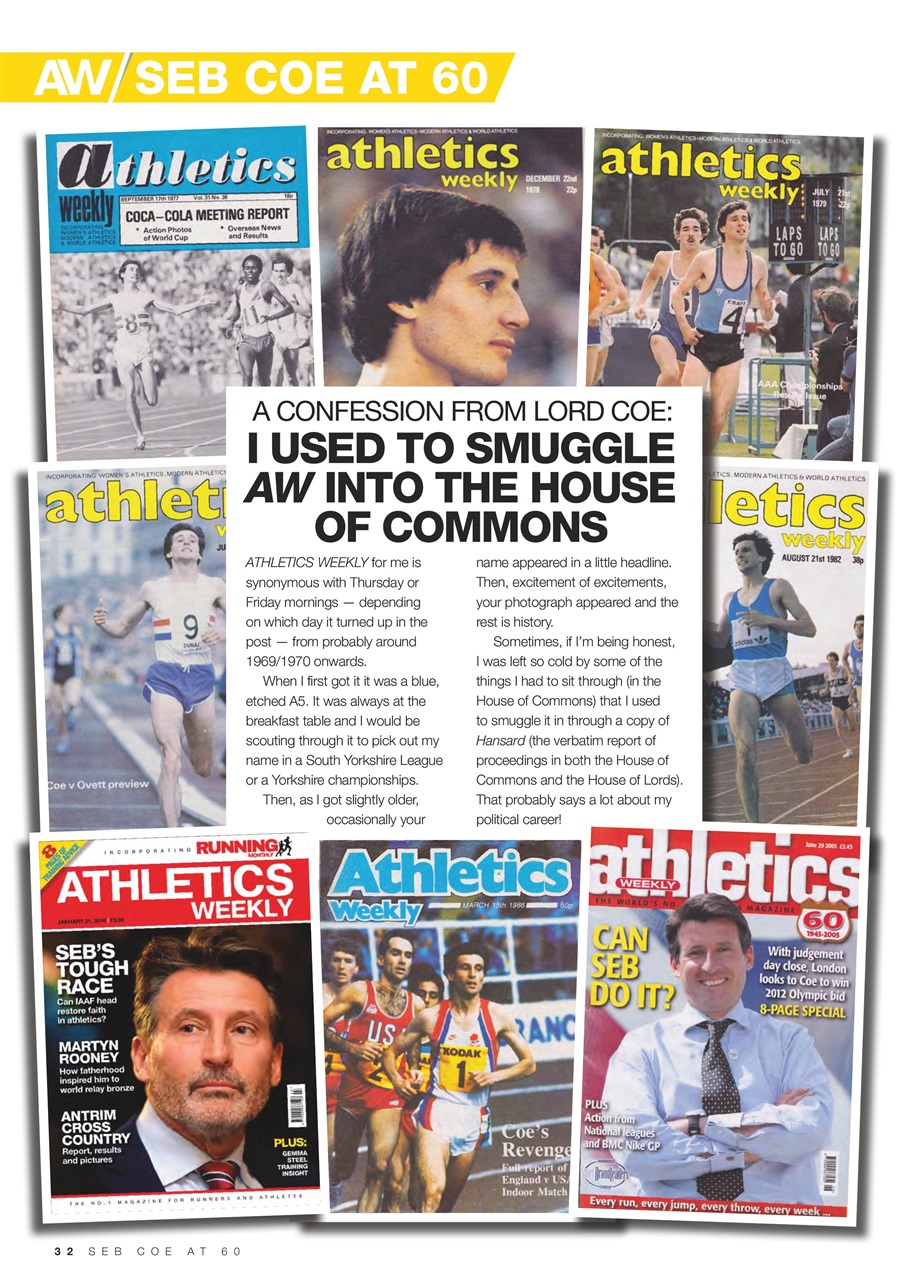 AW – Athletics Weekly Magazine Preview Pages
