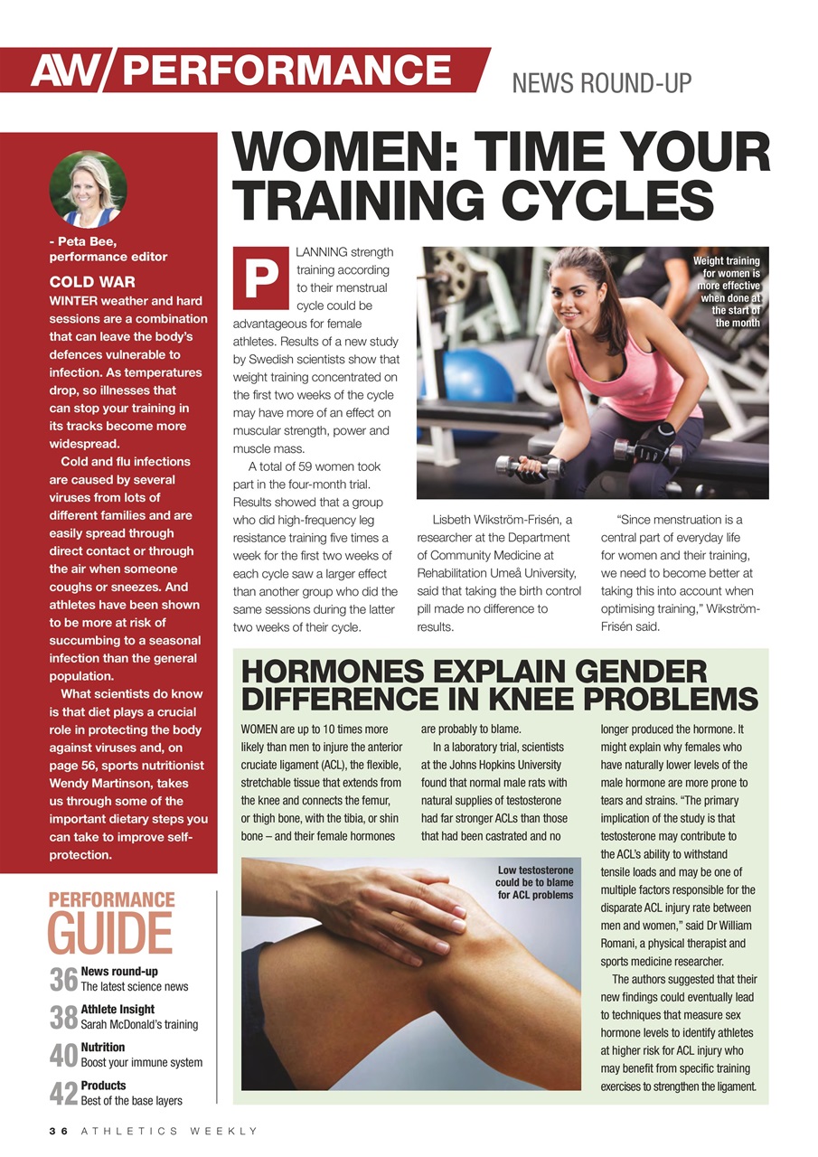 AW – Athletics Weekly Magazine Preview Pages