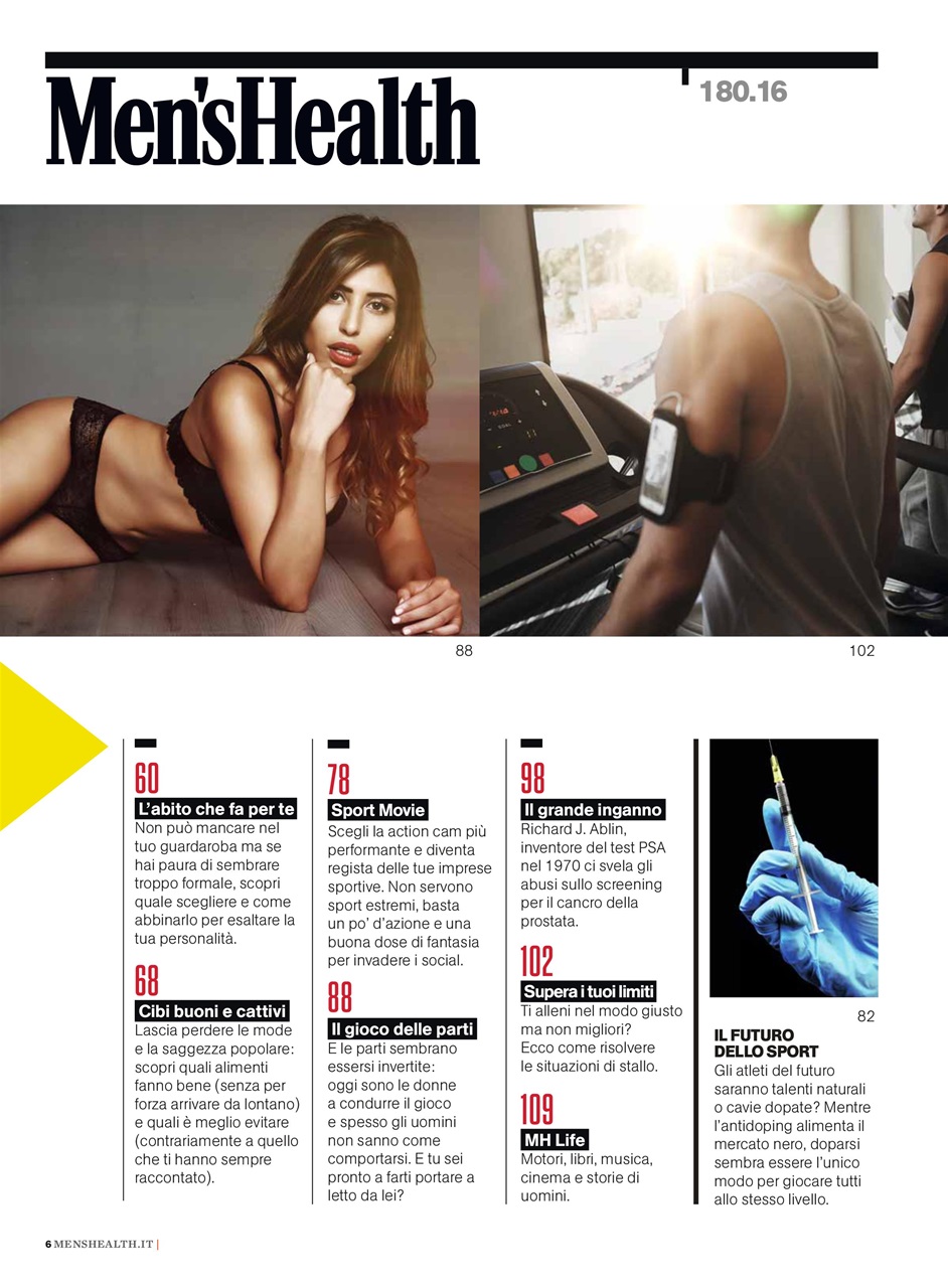 Men's Health Italia Preview Pages