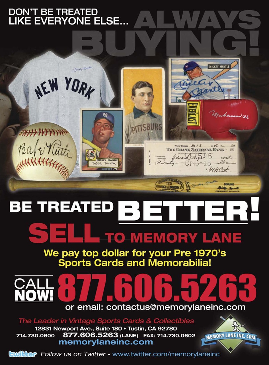 Beckett Vintage Collector Magazine Preview Pages