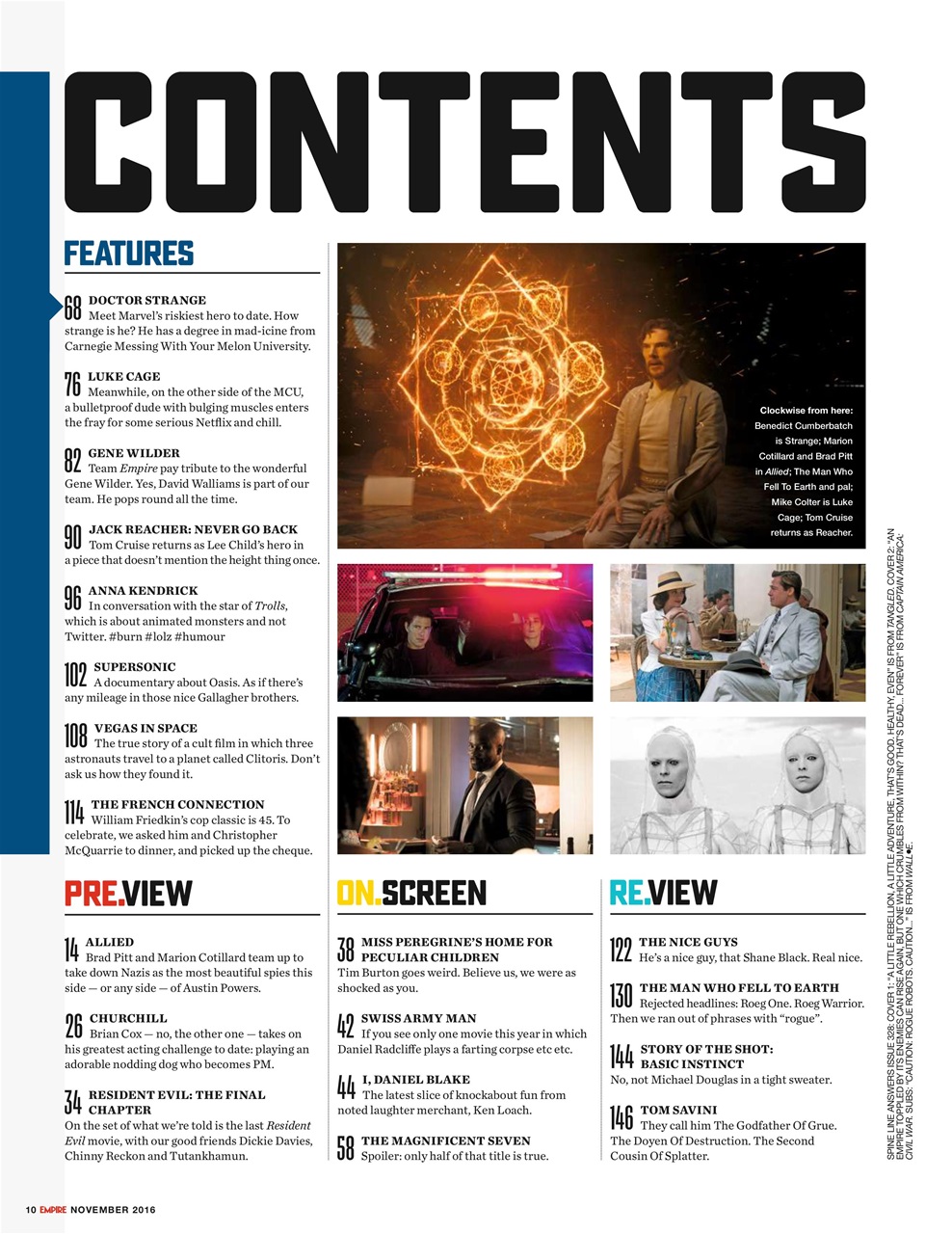 Empire Preview Pages