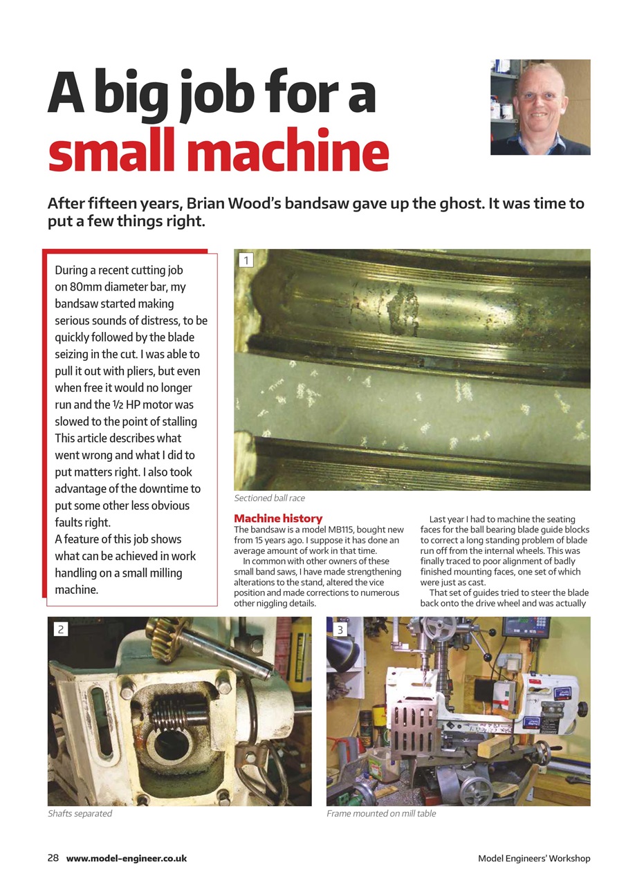 Model Engineer & Workshop Magazine Preview Pages