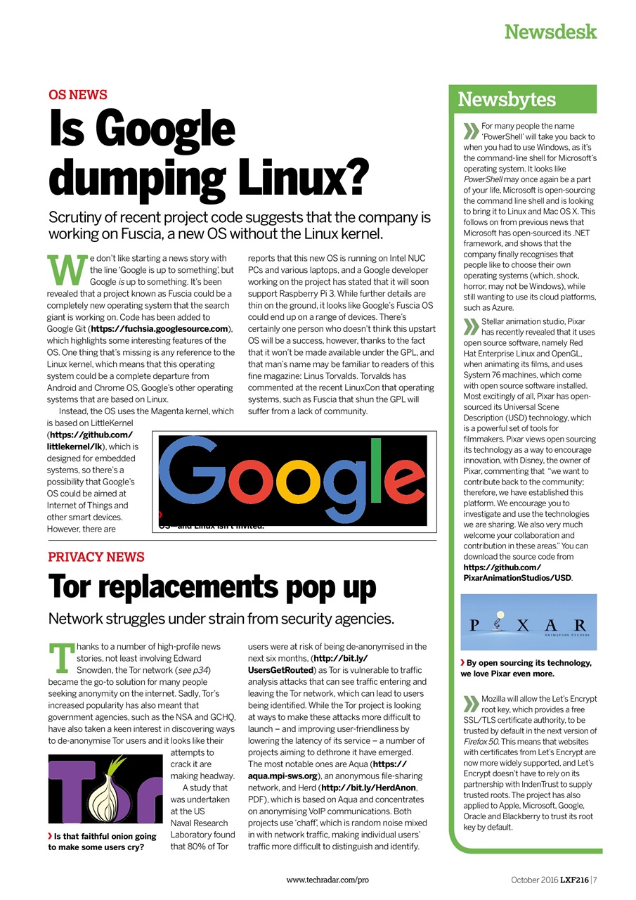 Linux Format Preview Pages