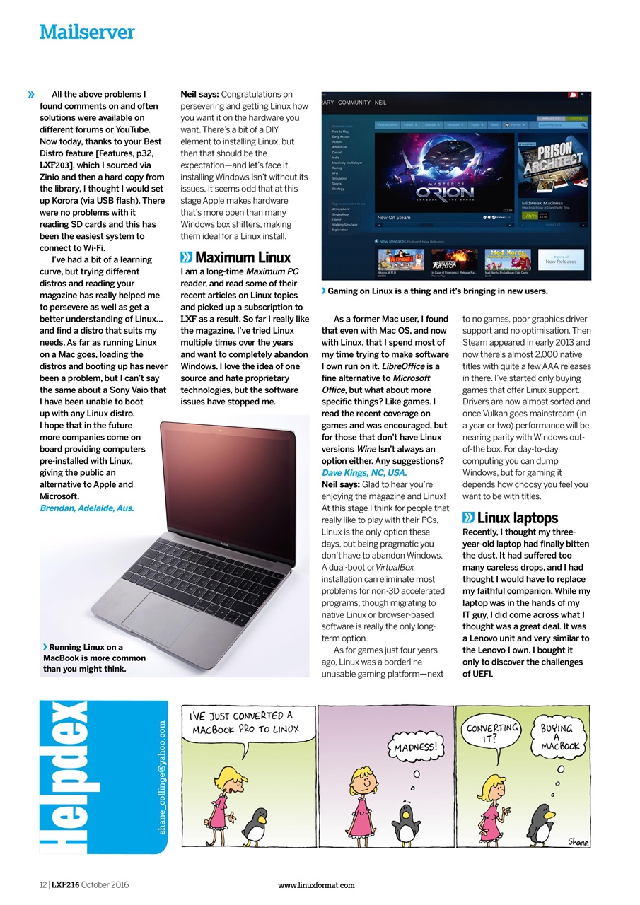 Linux Format Preview Pages