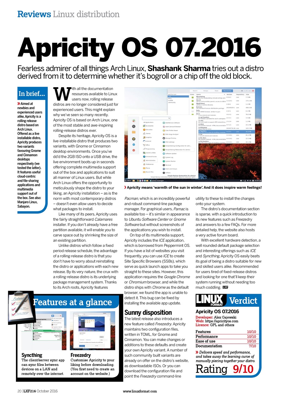 Linux Format Preview Pages