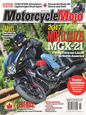Motorcycle Mojo issue November 2016