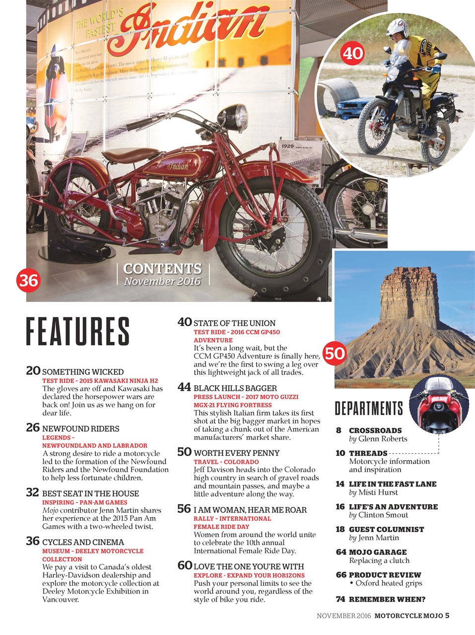 Motorcycle Mojo Preview Pages