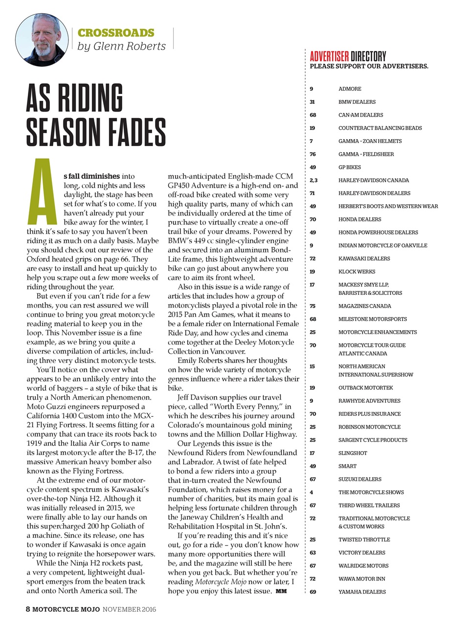 Motorcycle Mojo Preview Pages