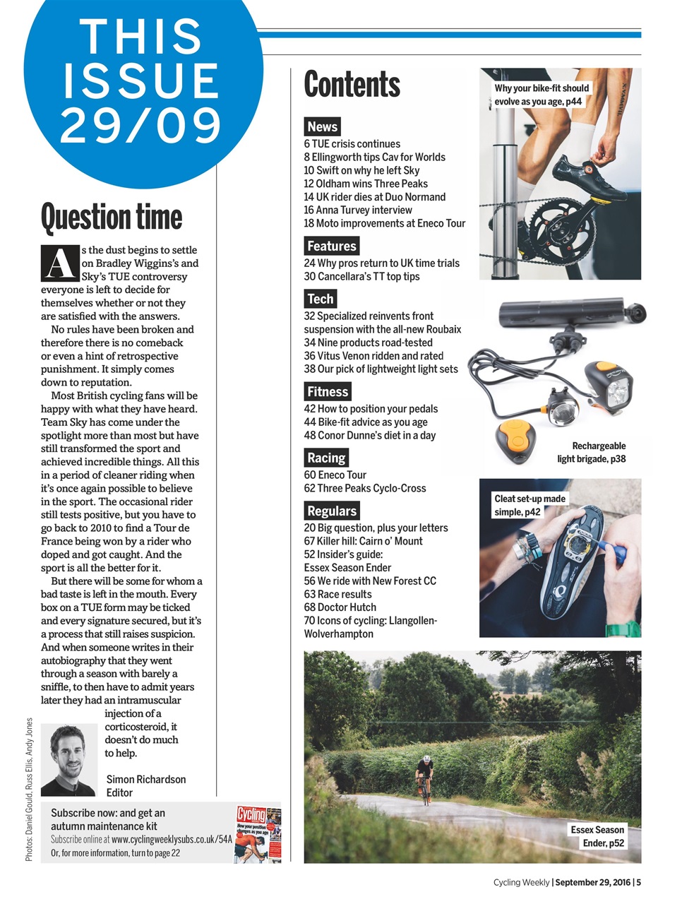 Cycling Weekly Preview Pages