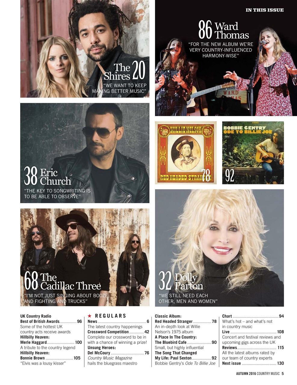 Country Music Preview Pages