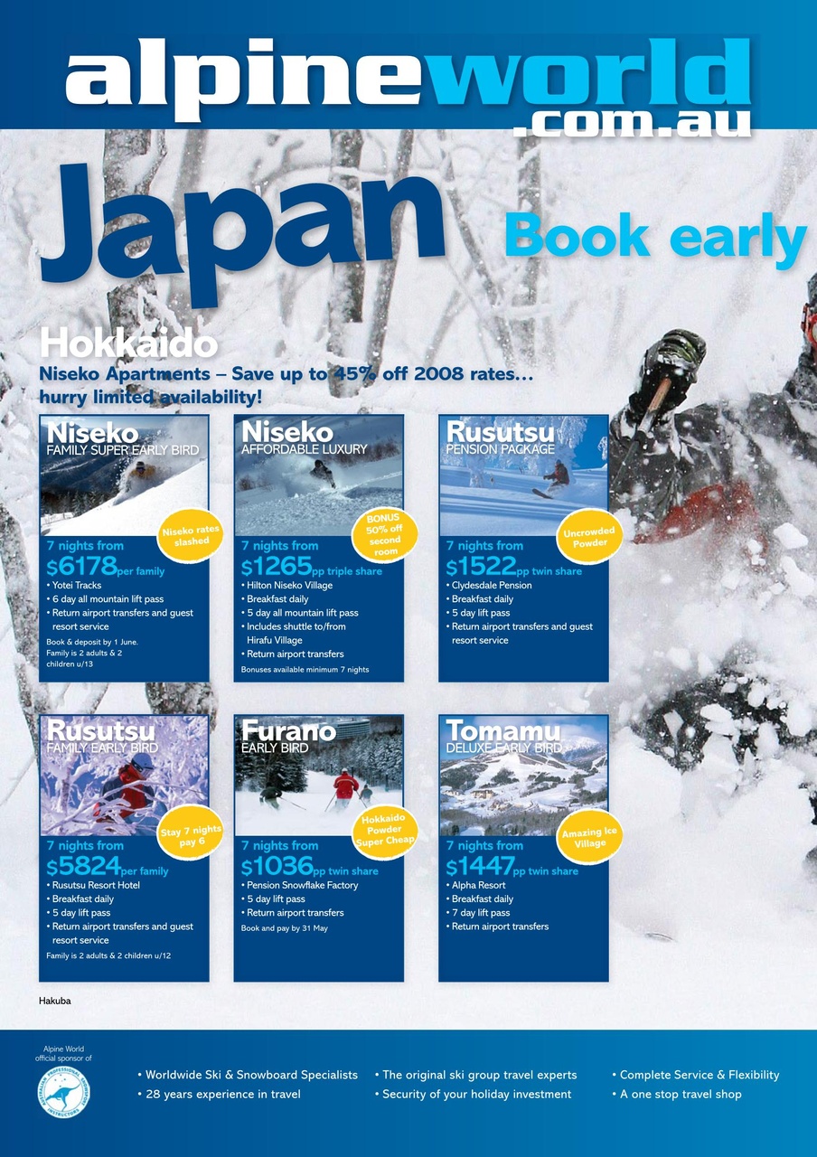Snow Action Preview Pages