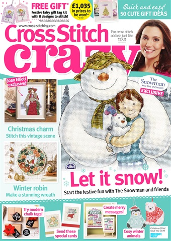 Cross Stitch Crazy issue Christmas 2016