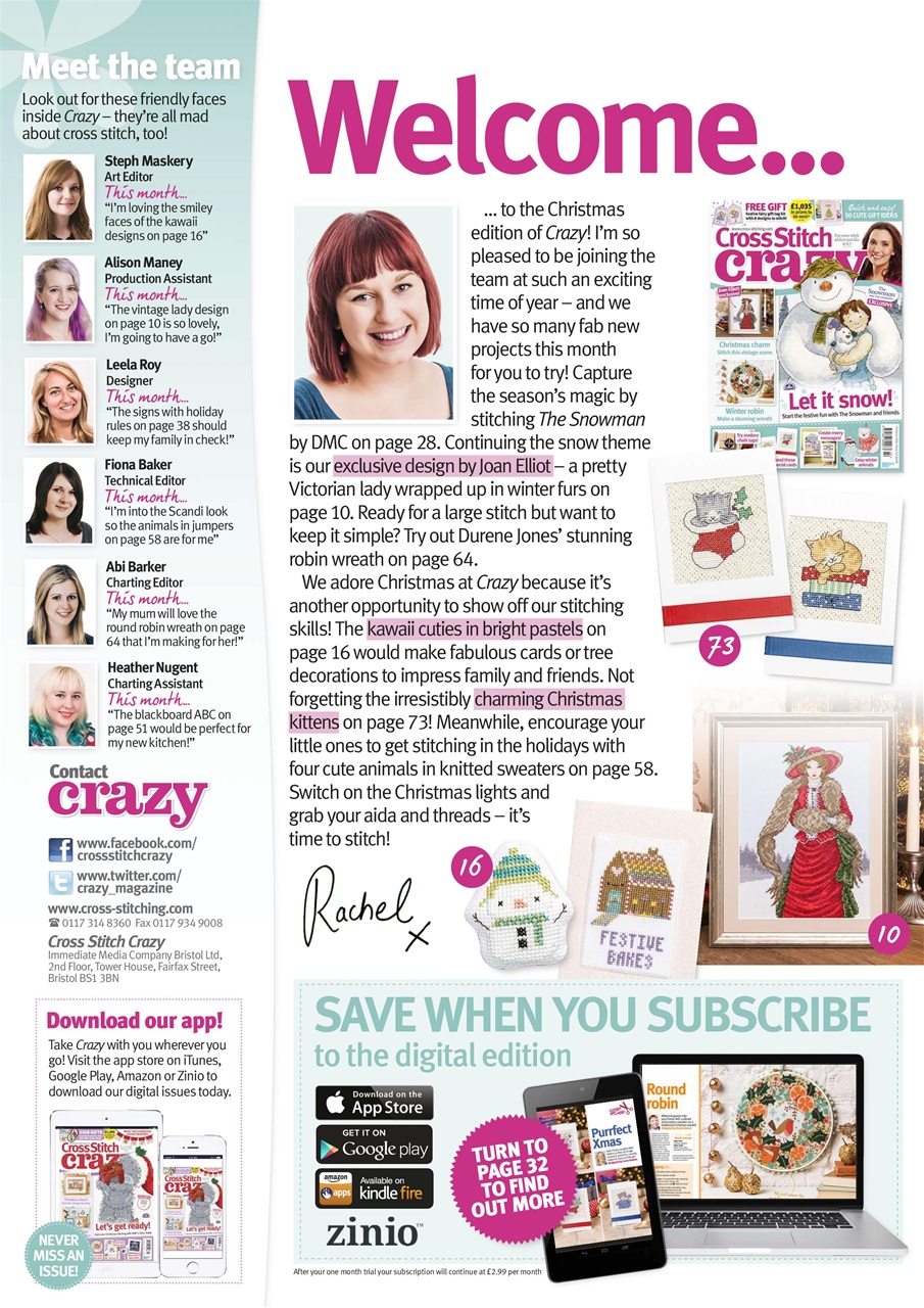 Cross Stitch Crazy Preview Pages