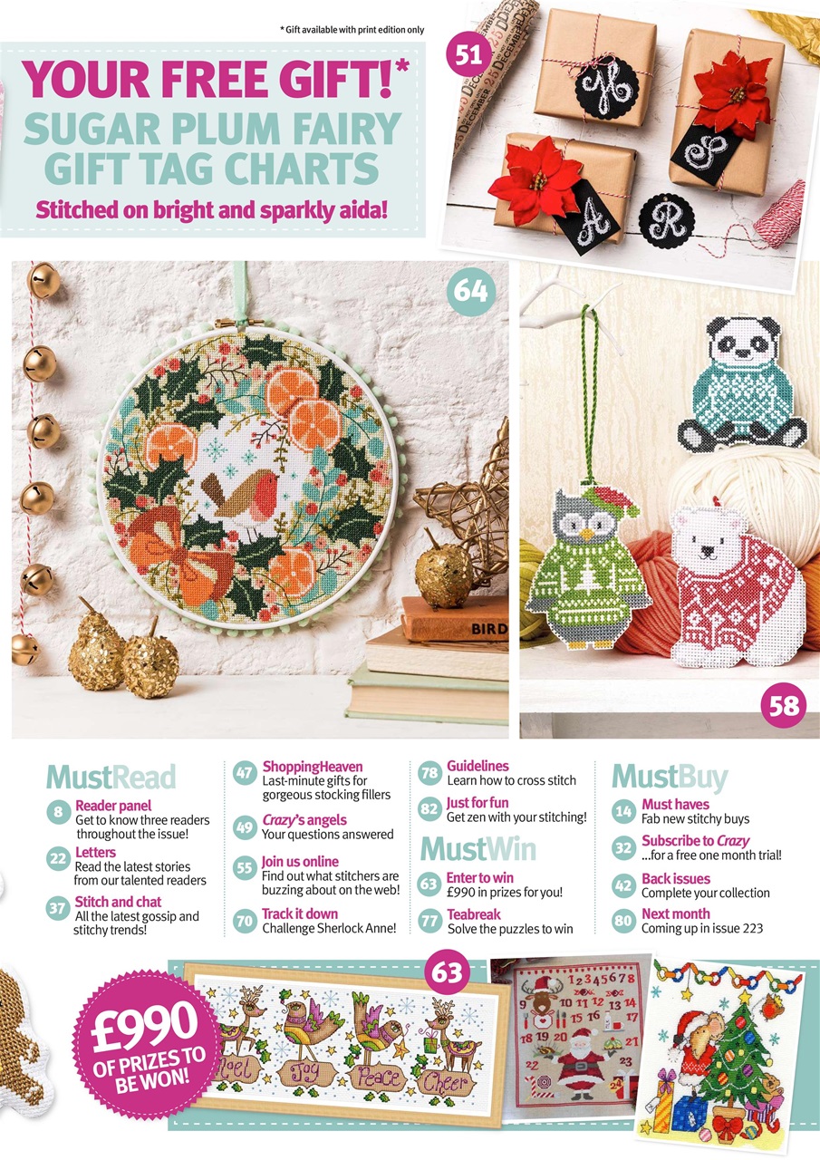Cross Stitch Crazy Preview Pages