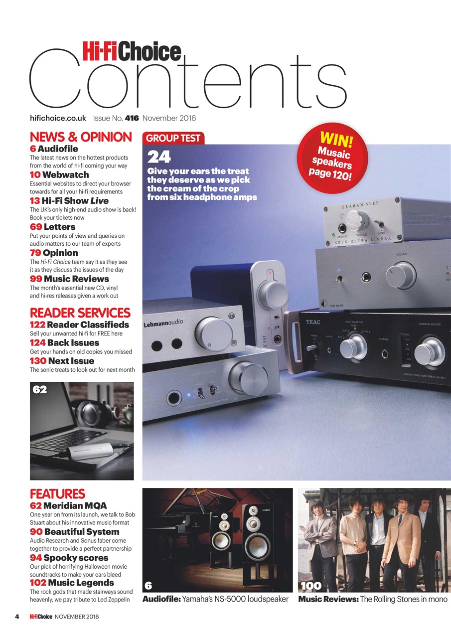 Hi-Fi Choice Preview Pages
