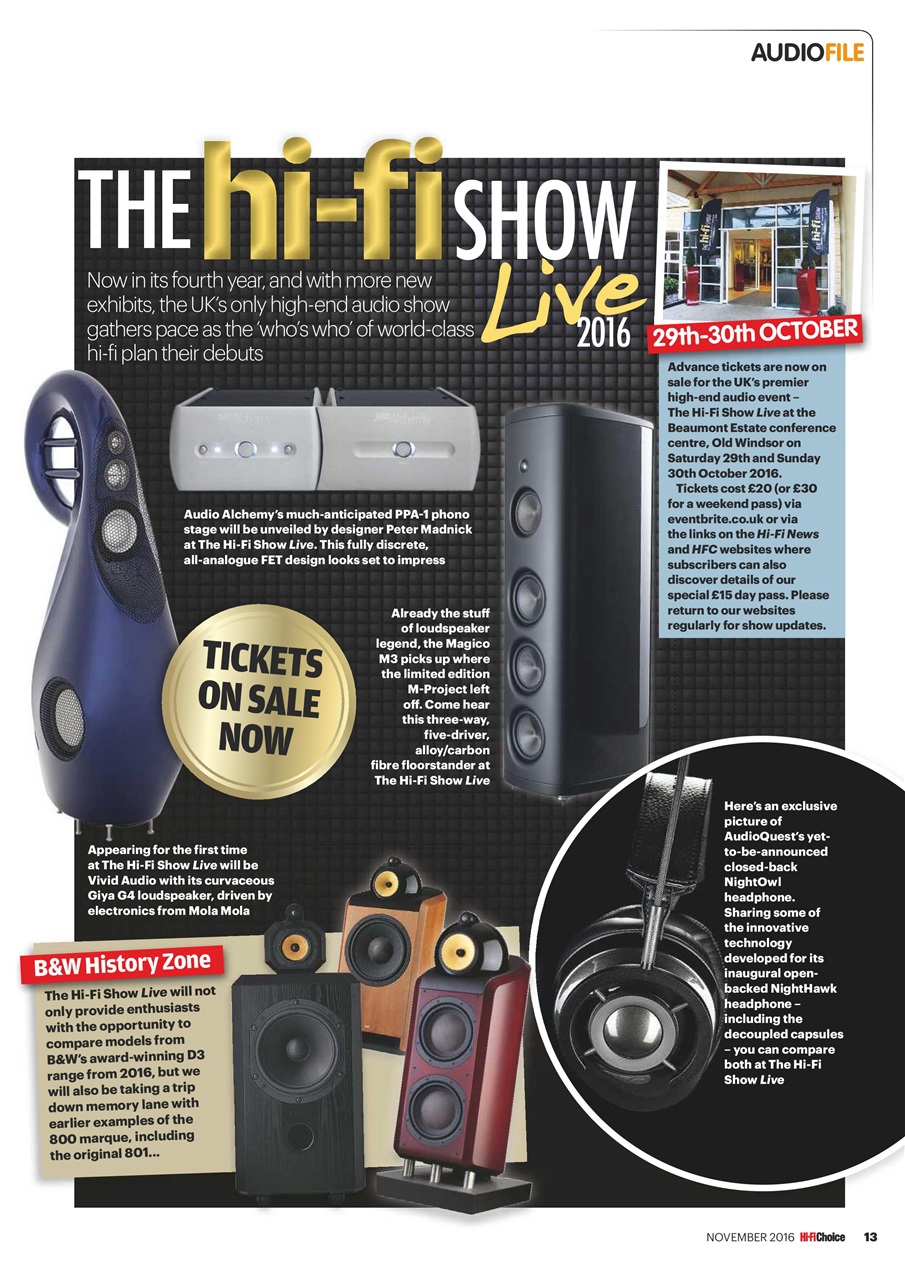 Hi-Fi Choice Preview Pages