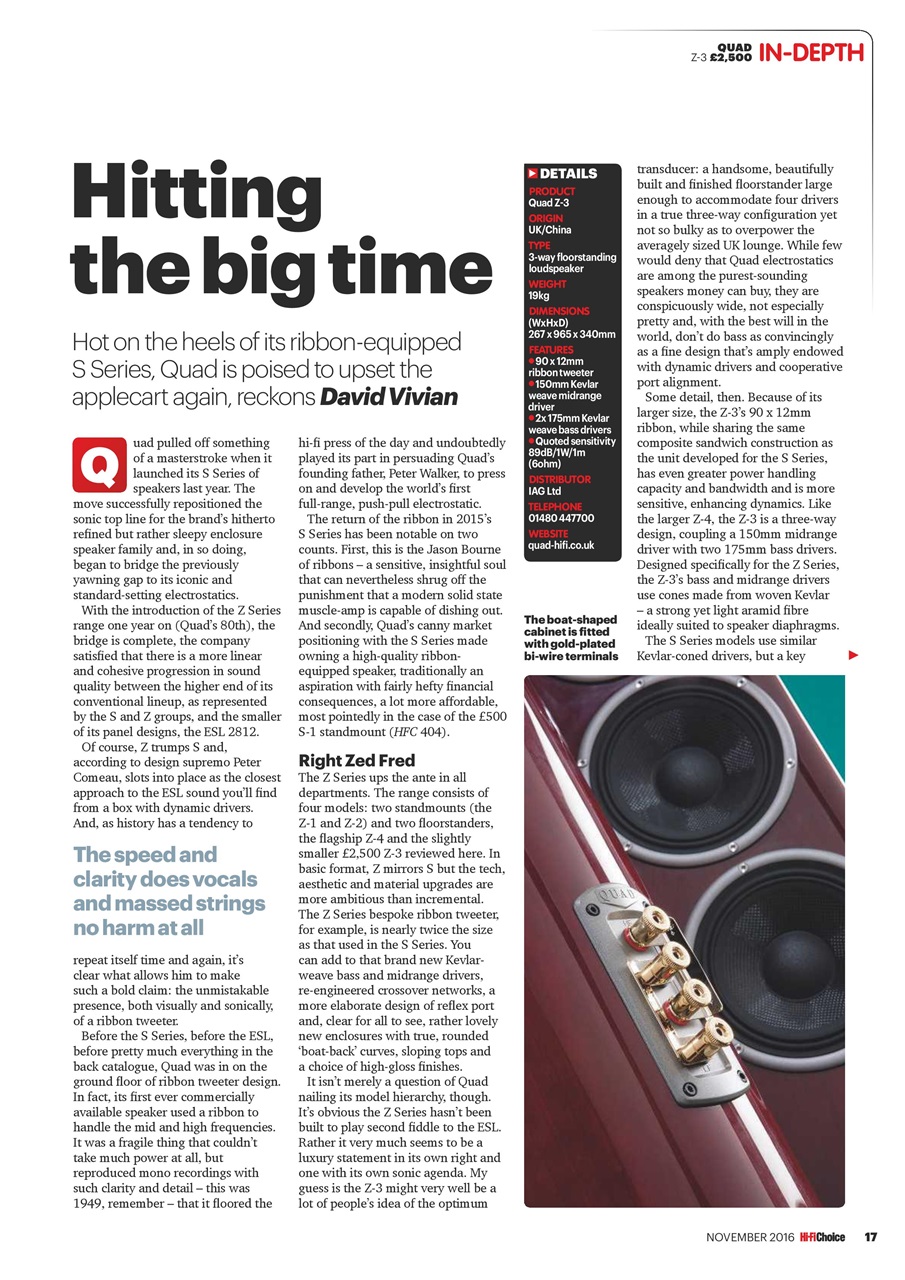 Hi-Fi Choice Preview Pages
