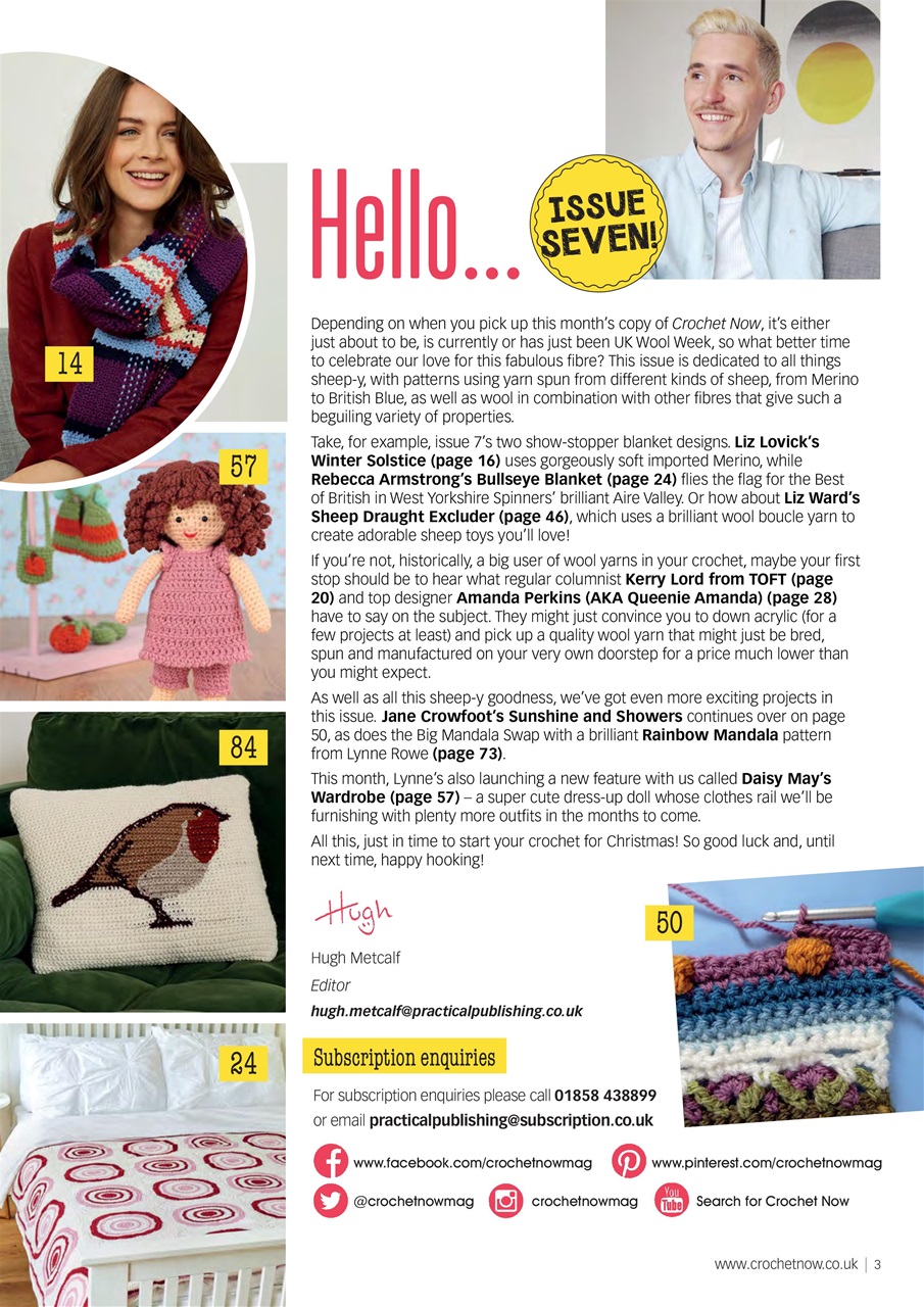 Crochet Now Magazine Preview Pages