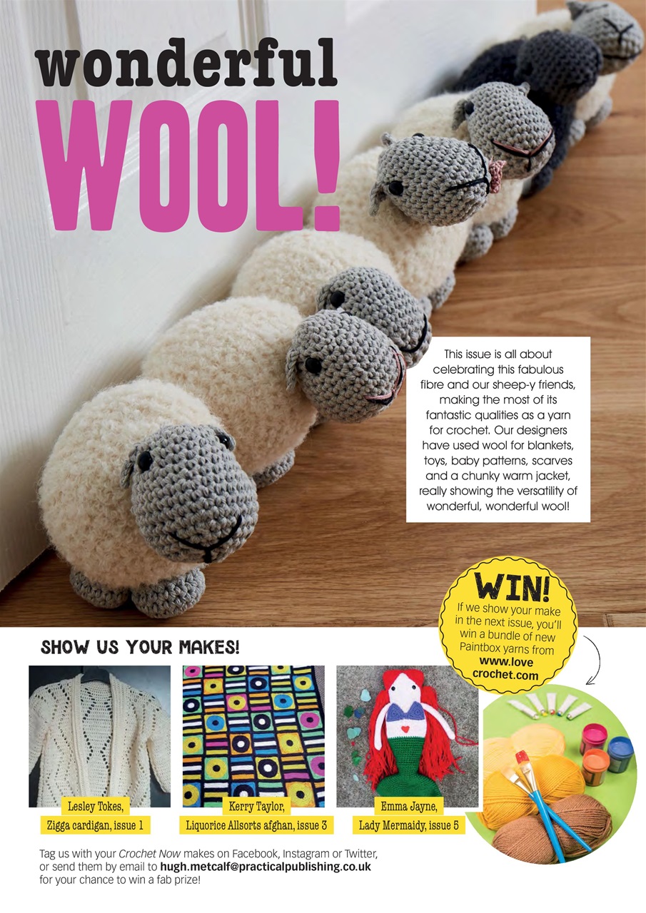 Crochet Now Magazine Preview Pages