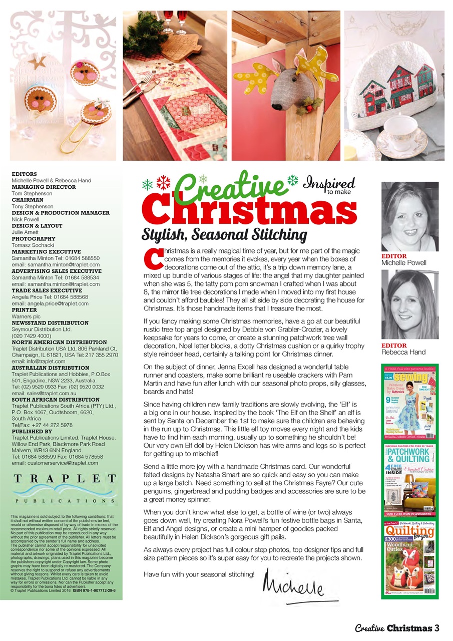Craft Specials Preview Pages